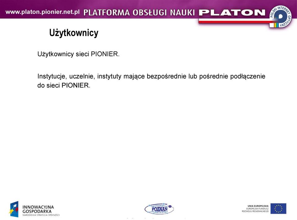 Instytucje, uczelnie, instytuty