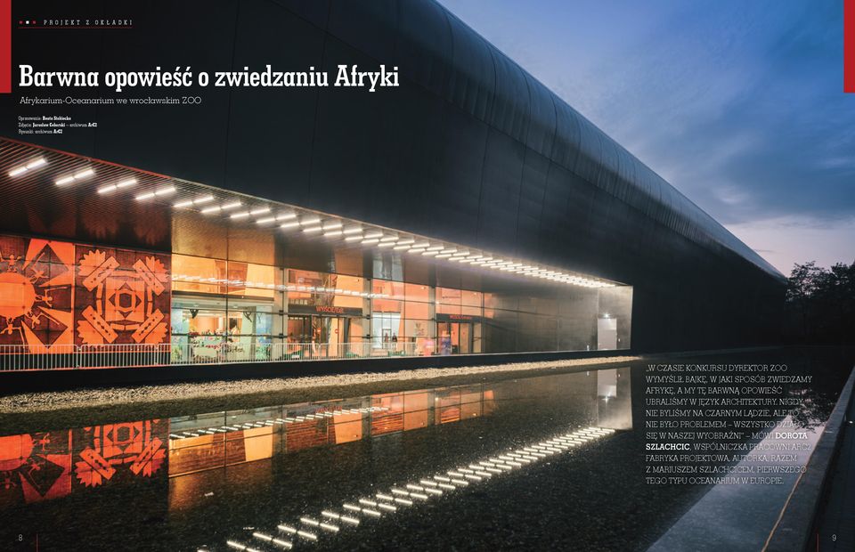 UBRALIŚMY W JĘZYK ARCHITEKTURY.
