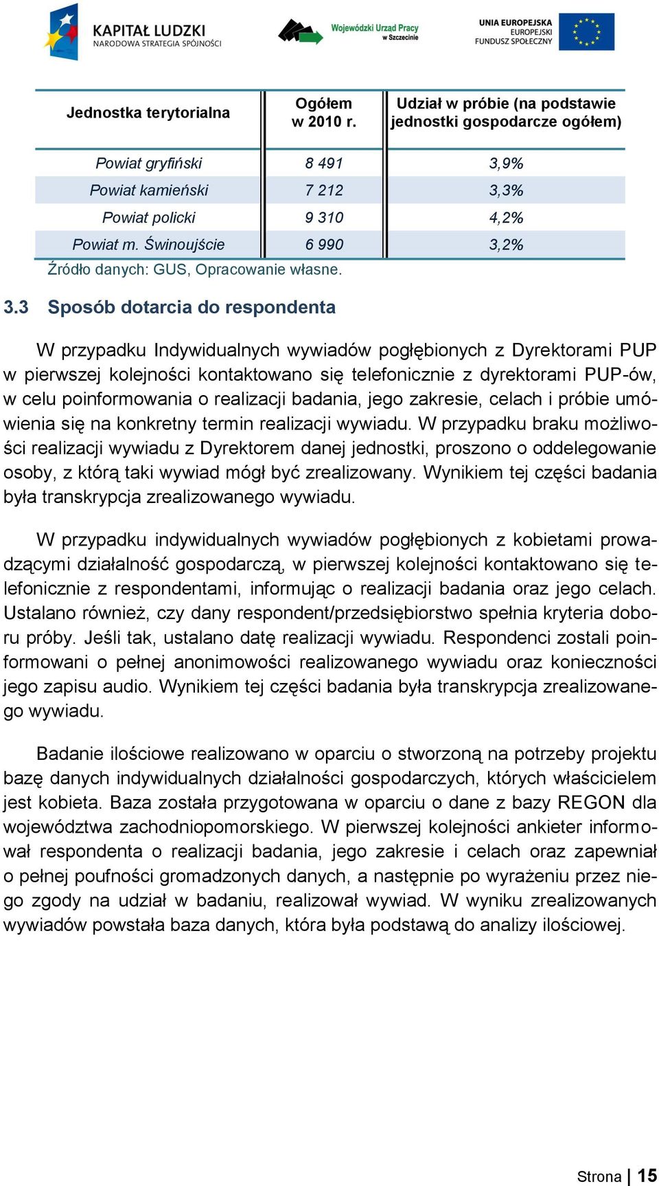 2% Źródło danych: GUS, Opracowanie własne. 3.