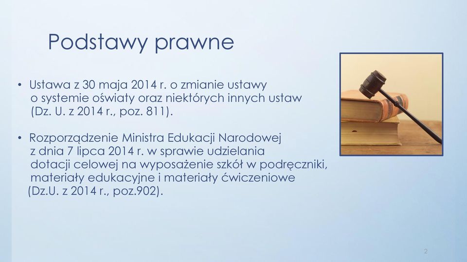 811). Rozporządzenie Ministra Edukacji Narodowej z dnia 7 lipca 2014 r.