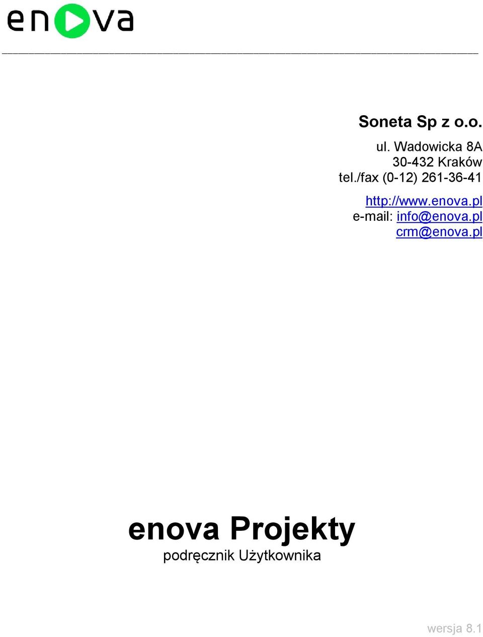 /fax (0-12) 261-36-41 http://www.enova.