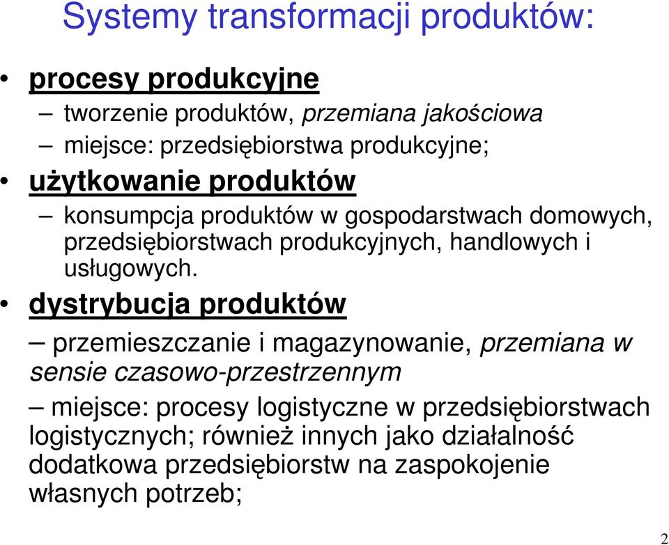 usługowych.