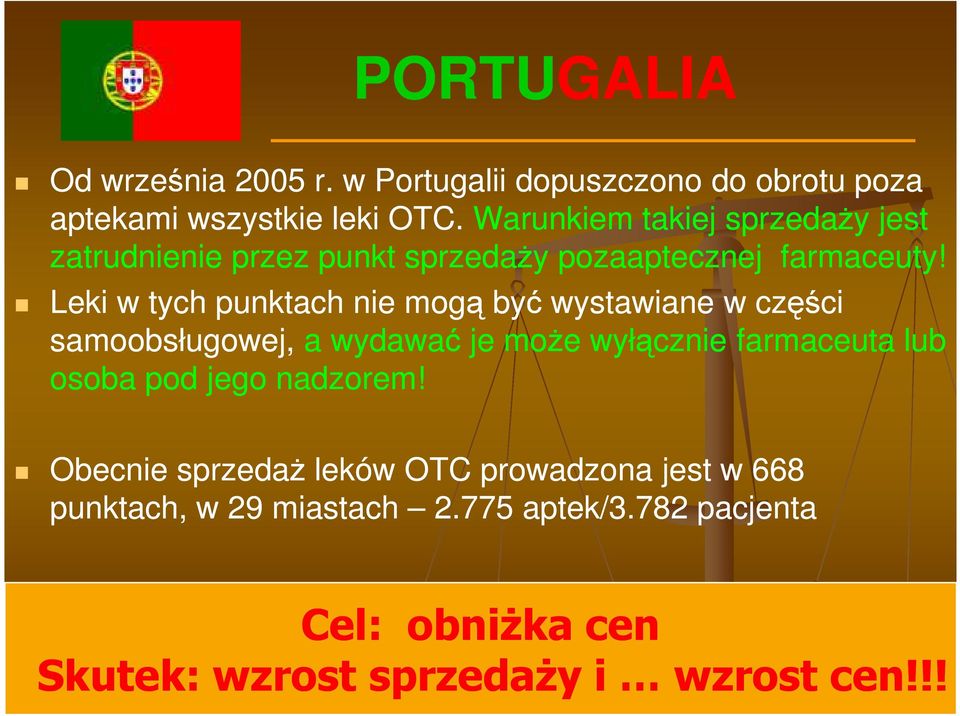 Leki w tych punktach nie mogą być wystawiane w części samoobsługowej, a wydawać je moŝe wyłącznie farmaceuta lub osoba