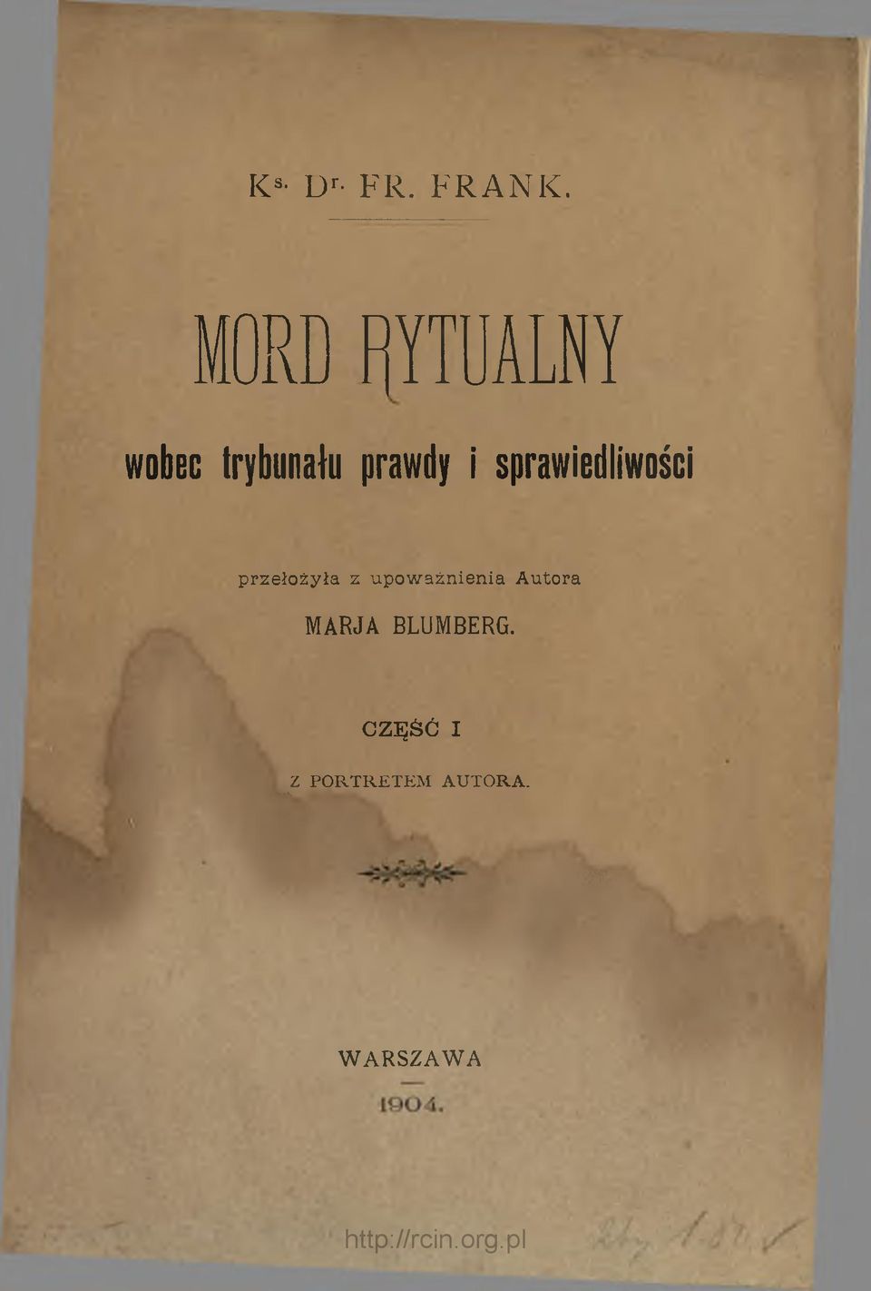 sprawiedliwości przełożyła z upow ażnienia A utora