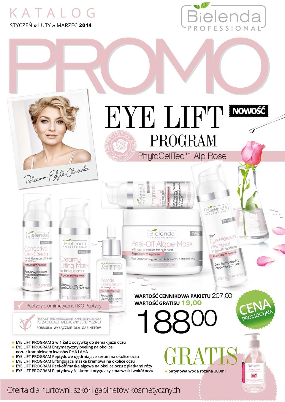 serum na okolice oczu» EYE LIFT PROGRAM Liftingująca maska kremowa na okolice oczu» EYE LIFT PROGRAM Peel-off maska algowa na okolice oczu z płatkami