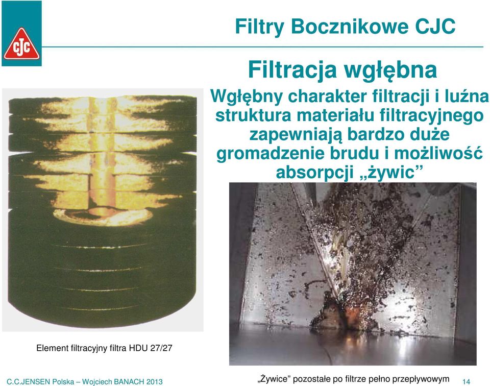 możliwość absorpcji żywic Element filtracyjny filtra HDU 27/27 Żywice