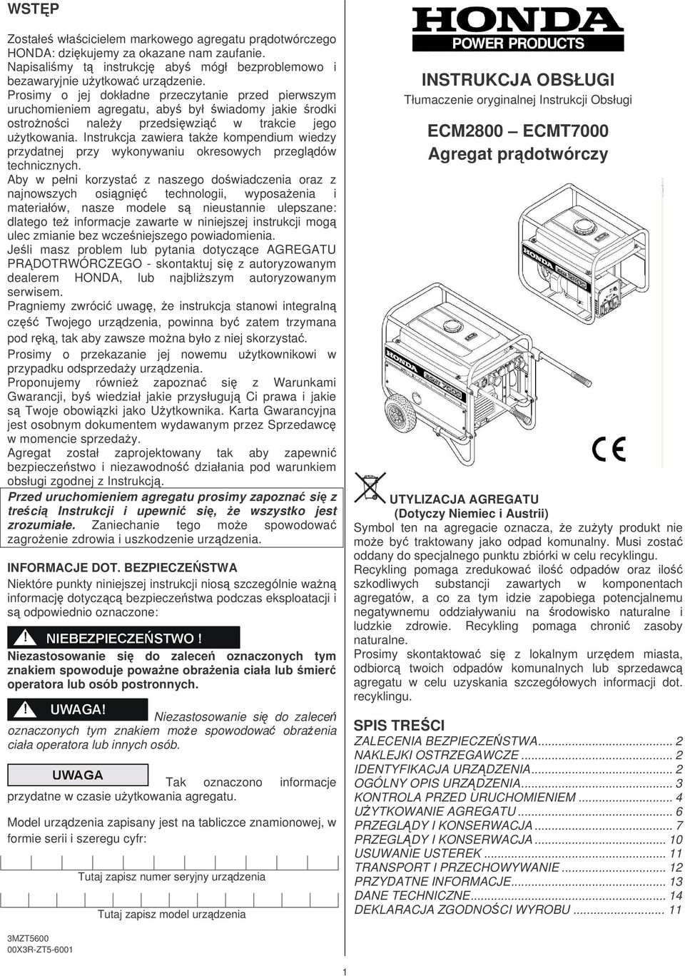 Instrukcja zawiera take kompendium wiedzy przydatnej przy wykonywaniu okresowych przegldów technicznych.