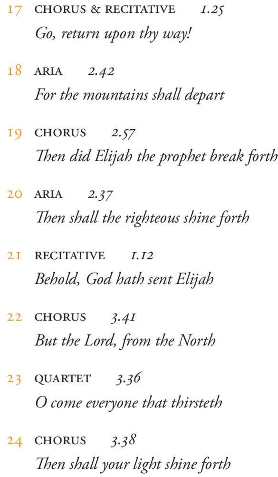 57 Then did Elijah the prophet break forth 20 aria 2.