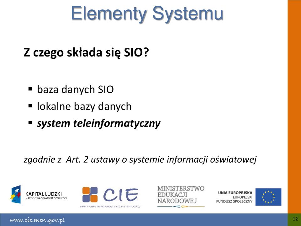 system teleinformatyczny zgodnie z Art.