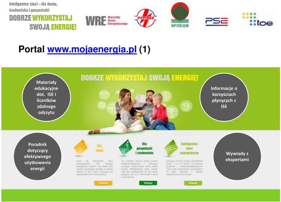 ISE i liczników zdalnego odczytu Informacje o