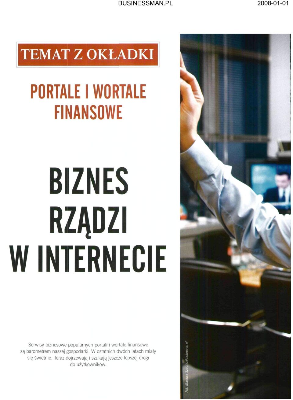 finansowe są barometrem naszej gospodarki.