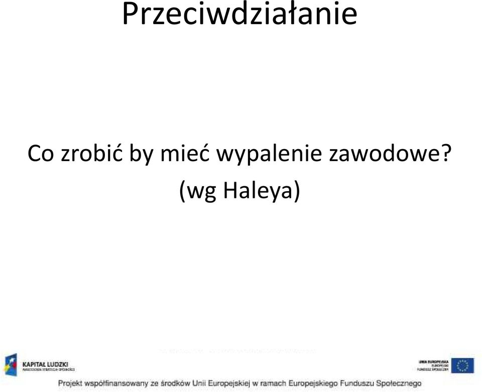 wypalenie