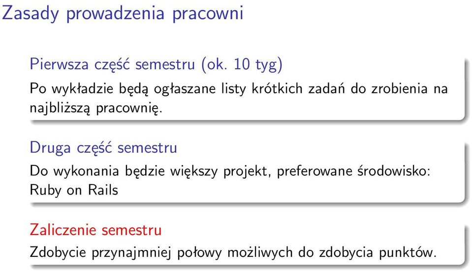 najbliższą pracownię.