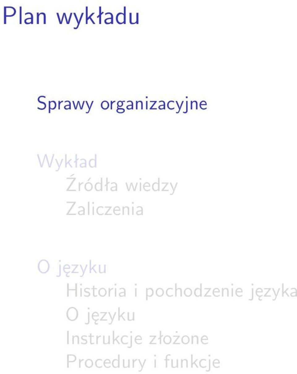 języku Historia i pochodzenie języka