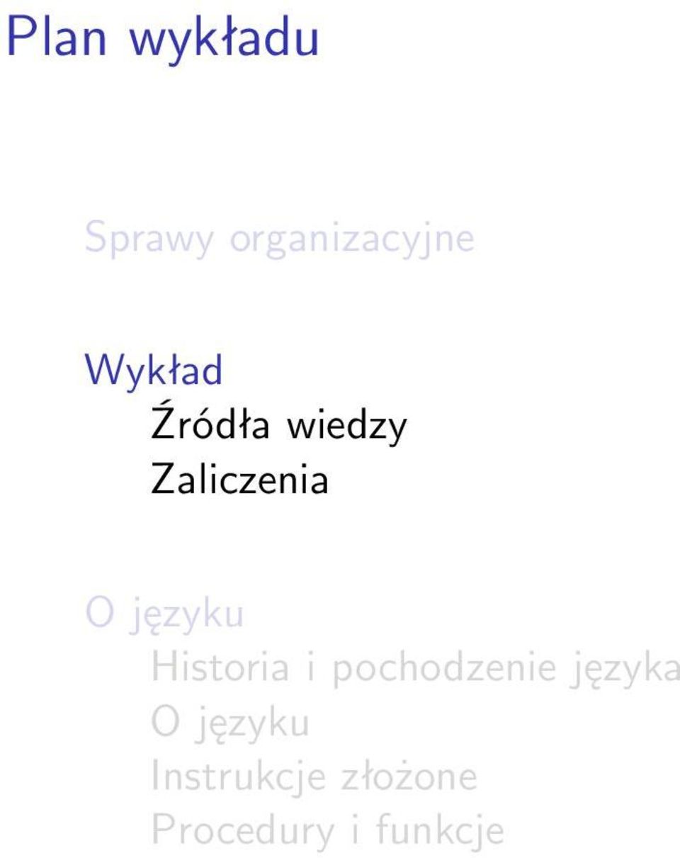 języku Historia i pochodzenie języka