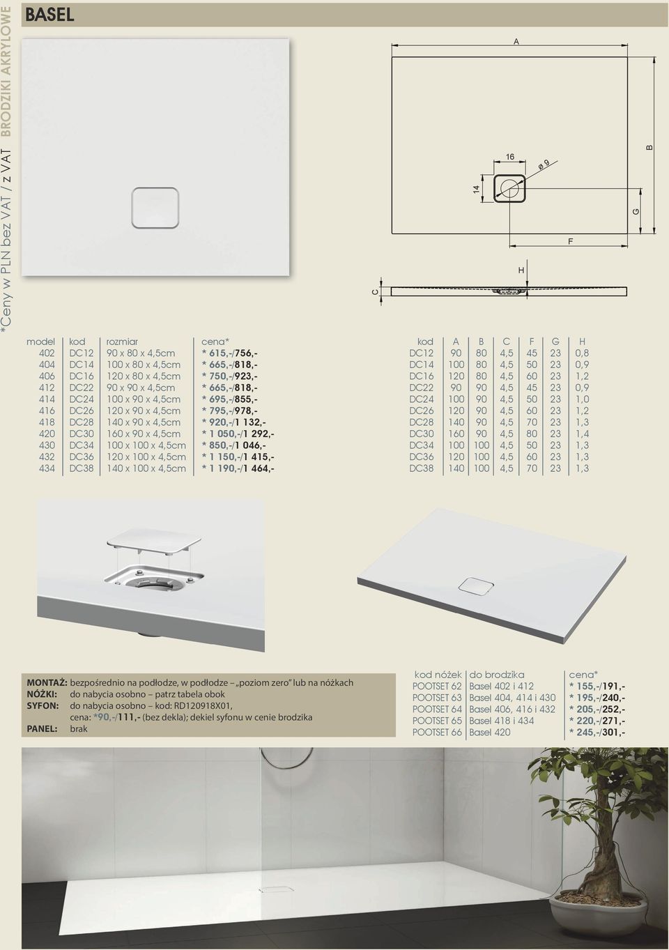 046,- 432 D36 120 x 100 x 4,5 * 1 150,-/1 415,- 434 D38 140 x 100 x 4,5 * 1 190,-/1 464,- kod G D12 90 80 4,5 45 23 0,8 D14 100 80 4,5 50 23 0,9 D16 120 80 4,5 60 23 1,2 D22 90 90 4,5 45 23 0,9 D24