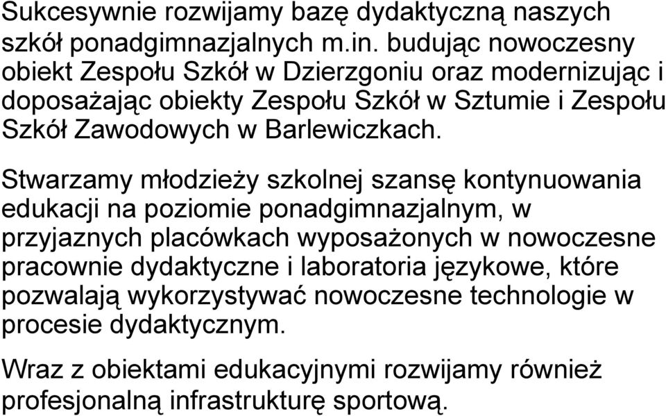 Barlewiczkach.