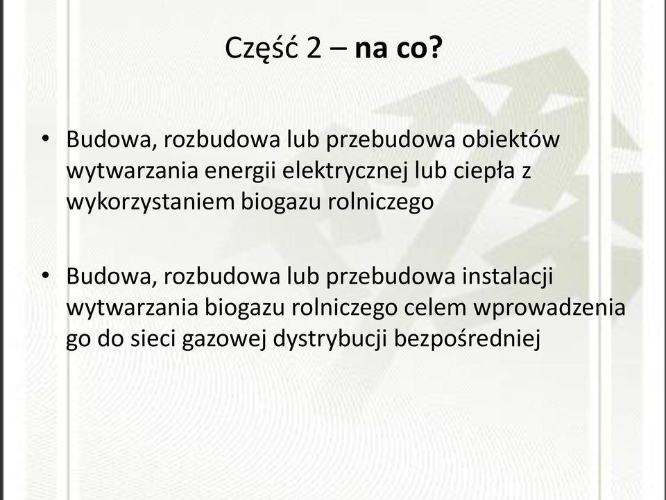 elektrycznej lub ciepła z wykorzystaniem biogazu rolniczego Budowa,