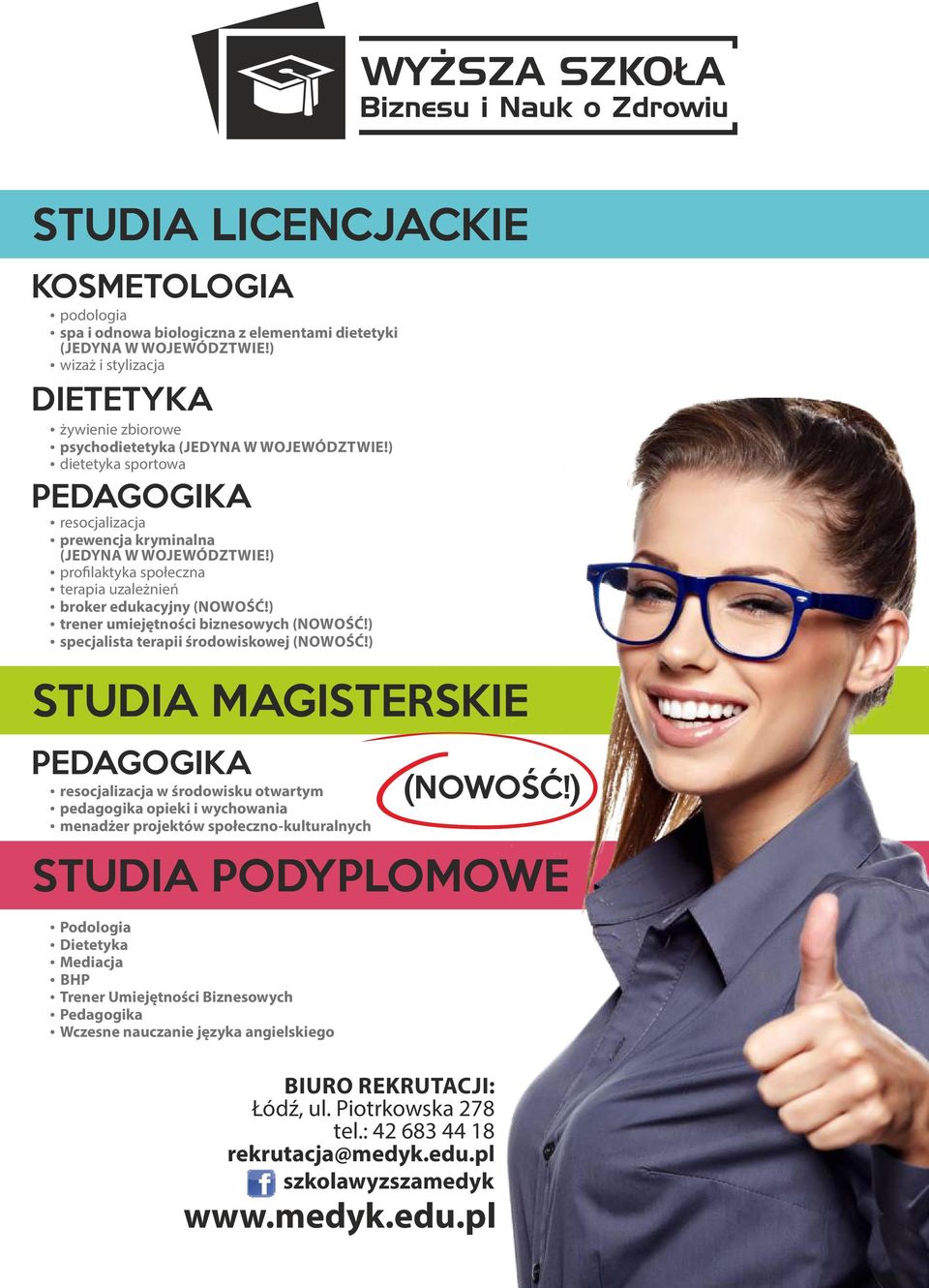 ) pro laktyka społeczna terapia uzależnień broker edukacyjny (NOWOŚĆ!) trener umiejętności biznesowych (NOWOŚĆ!) specjalista terapii środowiskowej (NOWOŚĆ!