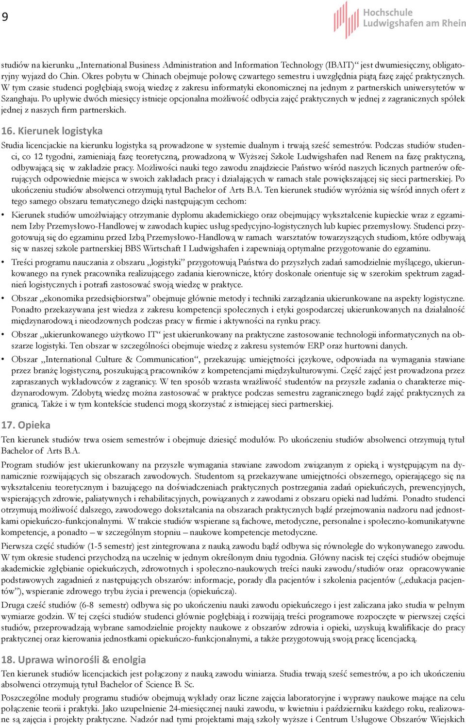 W tym czasie studenci pogłębiają swoją wiedzę z zakresu informatyki ekonomicznej na jednym z partnerskich uniwersytetów w Szanghaju.