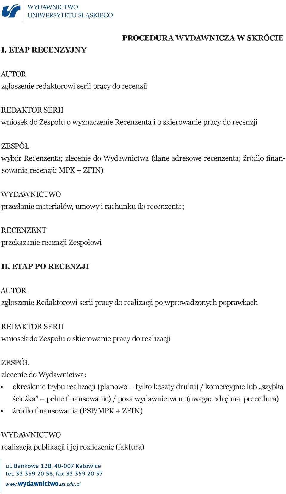 przekazanie recenzji Zespołowi II.