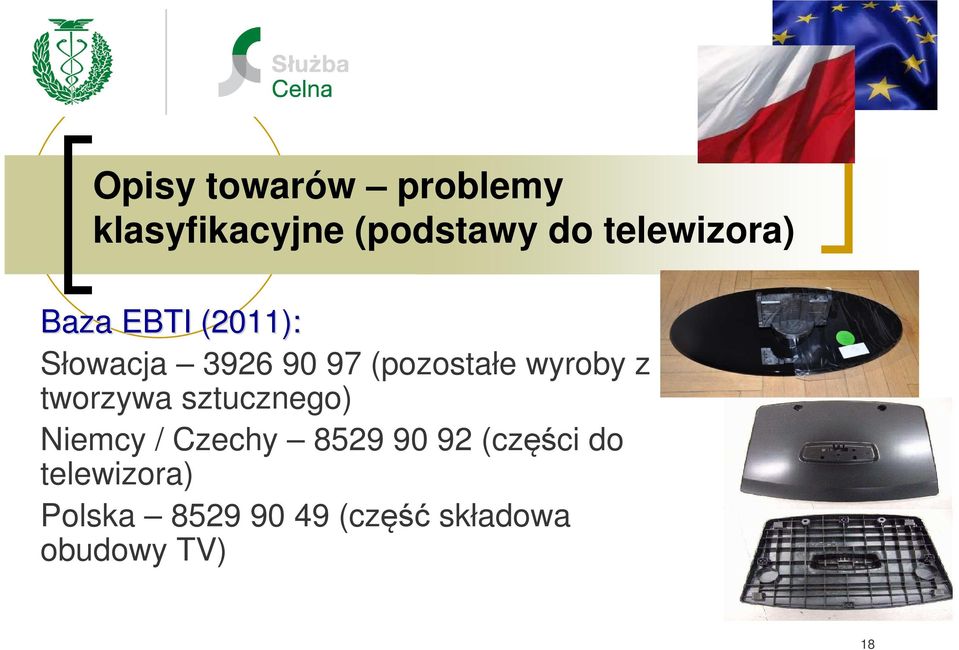 (pozostałe wyroby z tworzywa sztucznego) Niemcy / Czechy