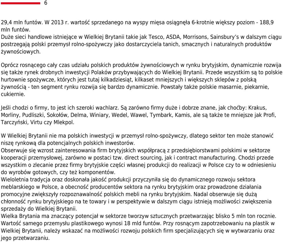 naturalnych produktów żywnościowych.