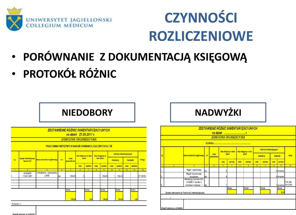 DOKUMENTACJĄ KSIĘGOWĄ