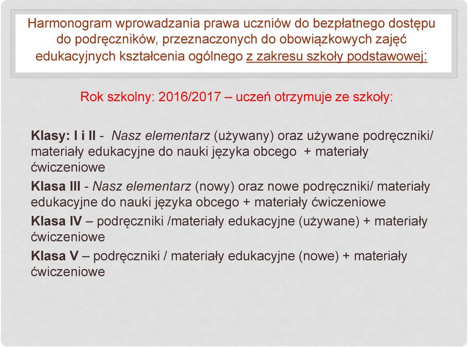 do nauki języka obcego + materiały ćwiczeniowe Klasa III - Nasz elementarz (nowy) oraz nowe podręczniki/ materiały edukacyjne do nauki języka obcego + materiały