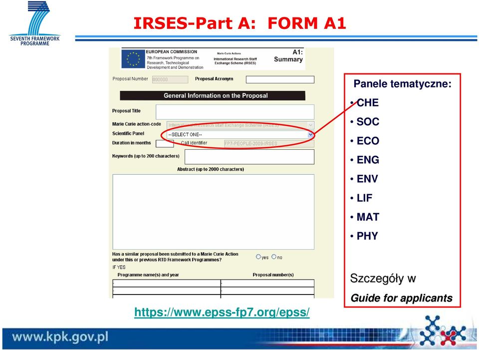 LIF MAT PHY https://www.epss-fp7.