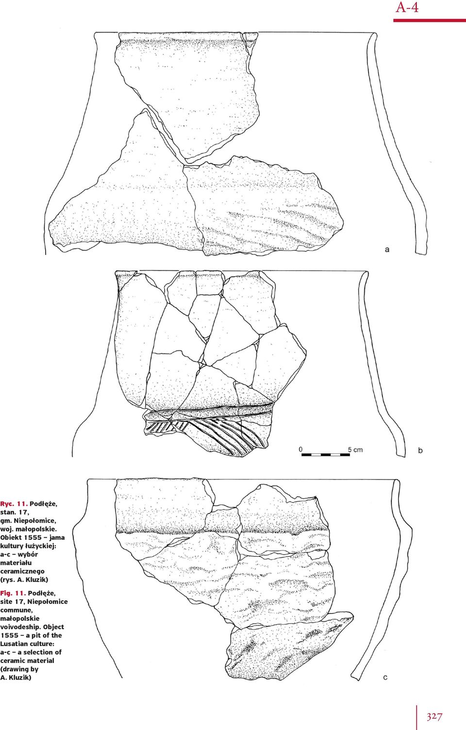 Kluzik) Fig. 11. Podłęże, site 17, Niepołomice commune, małopolskie voivodeship.