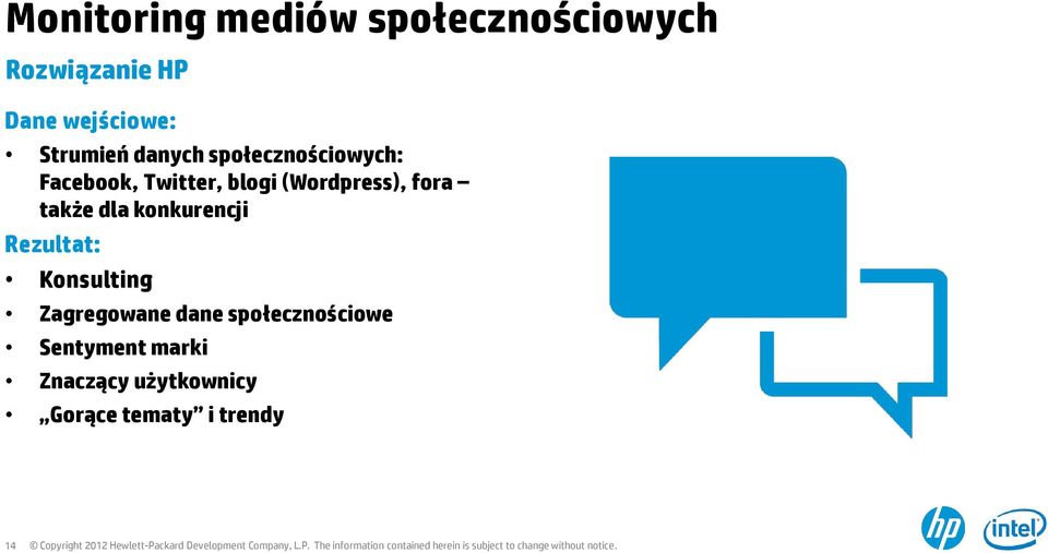 (Wordpress), fora także dla konkurencji Rezultat: Konsulting