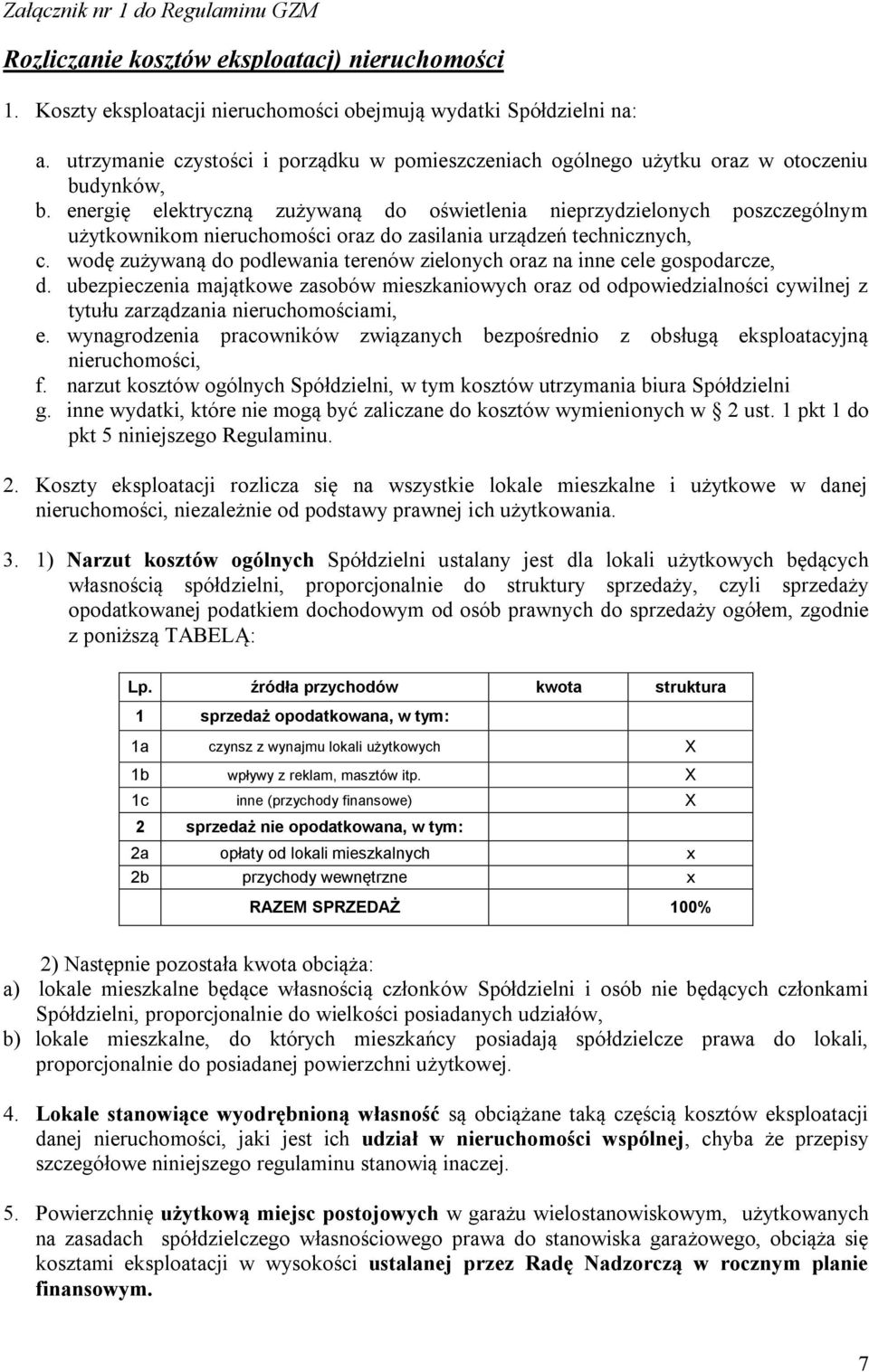 energię elektryczną zużywaną do oświetlenia nieprzydzielonych poszczególnym użytkownikom nieruchomości oraz do zasilania urządzeń technicznych, c.