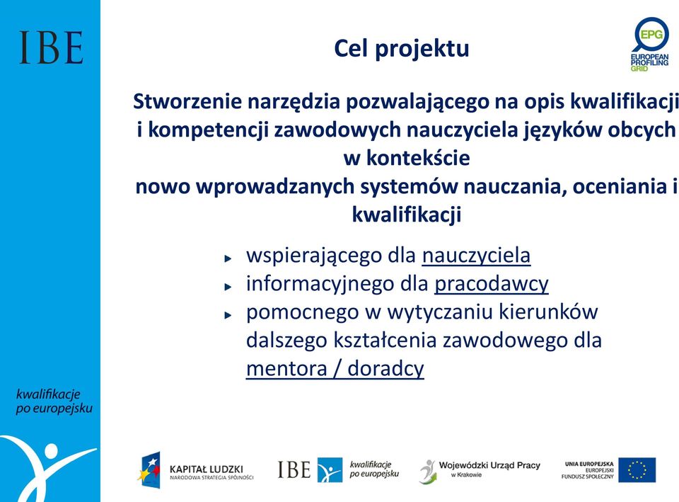 nauczania, oceniania i kwalifikacji wspierającego dla nauczyciela informacyjnego dla