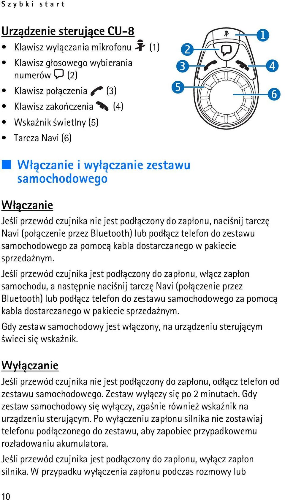 samochodowego za pomoc± kabla dostarczanego w pakiecie sprzeda nym.