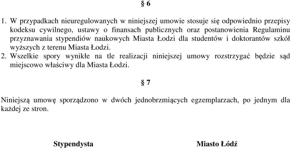 z terenu Miasta Łodzi. 2.