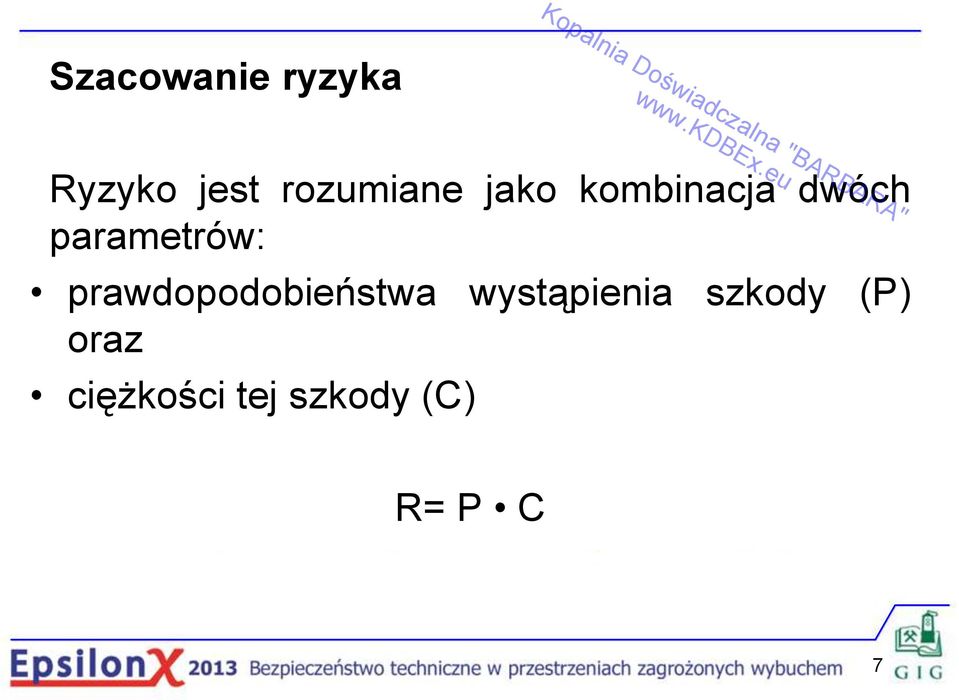 parametrów: prawdopodobieństwa