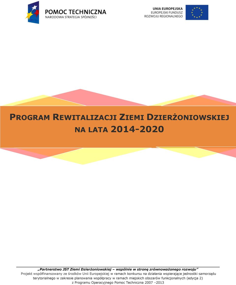 ramach konkursu na działania wspierające jednostki samorządu terytorialnego w zakresie planowania