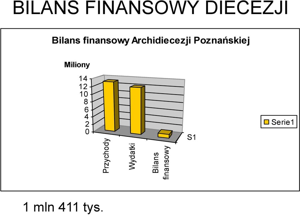 DIECEZJI Bilans finansowy