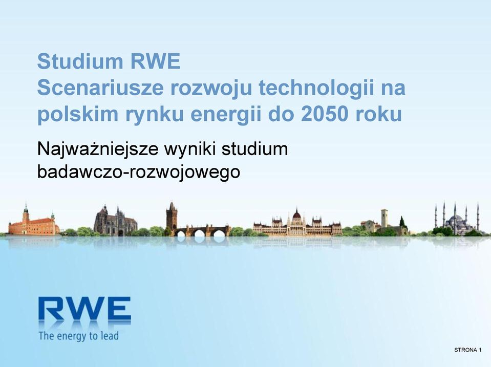 energii do 2050 roku Najważniejsze