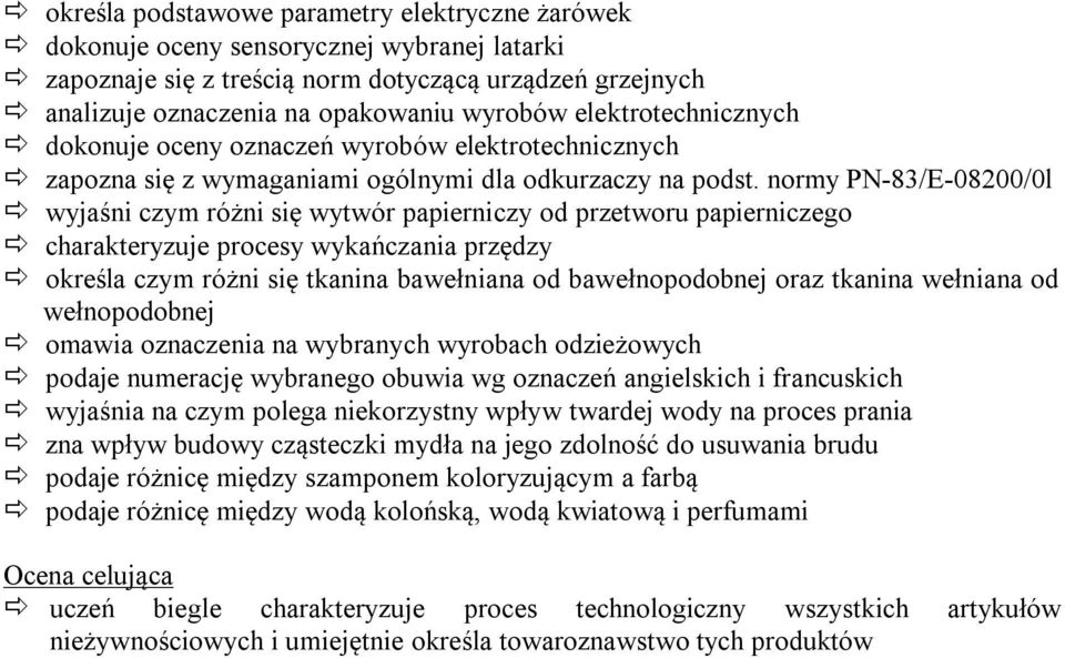 normy PN-83/E-08200/0l wyjaśni czym różni się wytwór papierniczy od przetworu papierniczego charakteryzuje procesy wykańczania przędzy określa czym różni się tkanina bawełniana od bawełnopodobnej