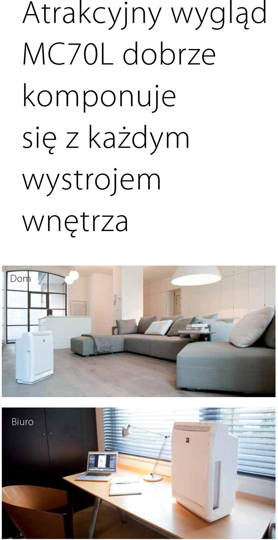 komponuje się z