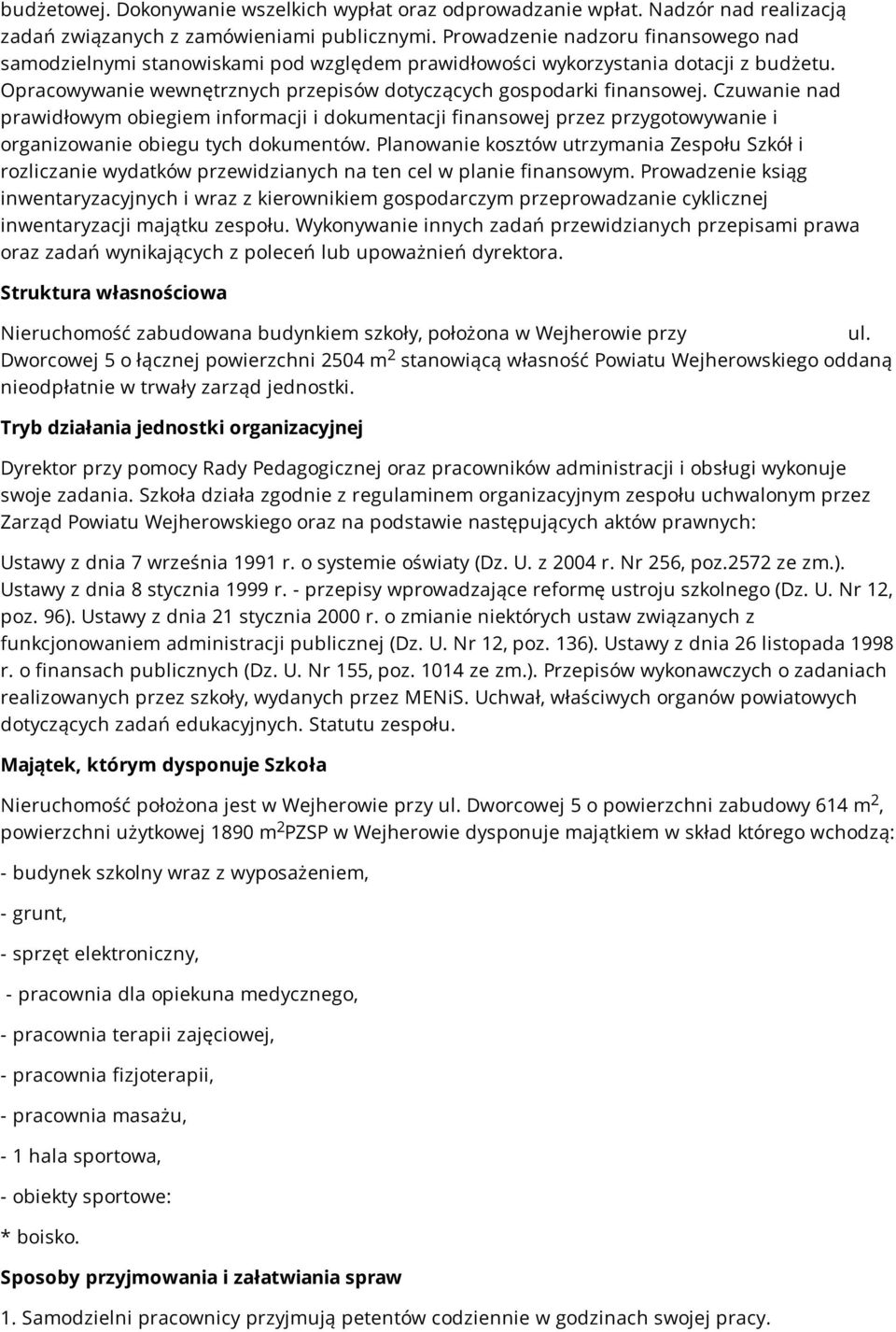 Czuwanie nad prawidłowym obiegiem informacji i dokumentacji finansowej przez przygotowywanie i organizowanie obiegu tych dokumentów.