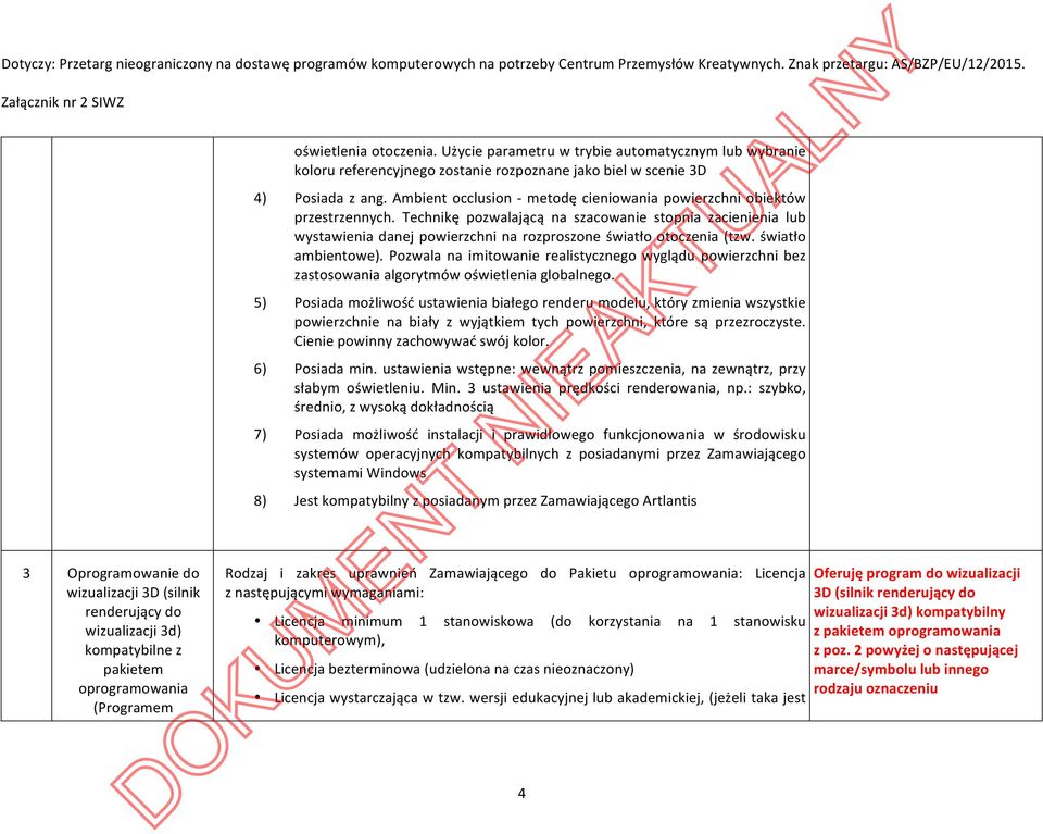 Technikę pozwalającą na szacowanie stopnia zacienienia lub wystawienia danej powierzchni na rozproszone światło otoczenia (tzw. światło ambientowe).