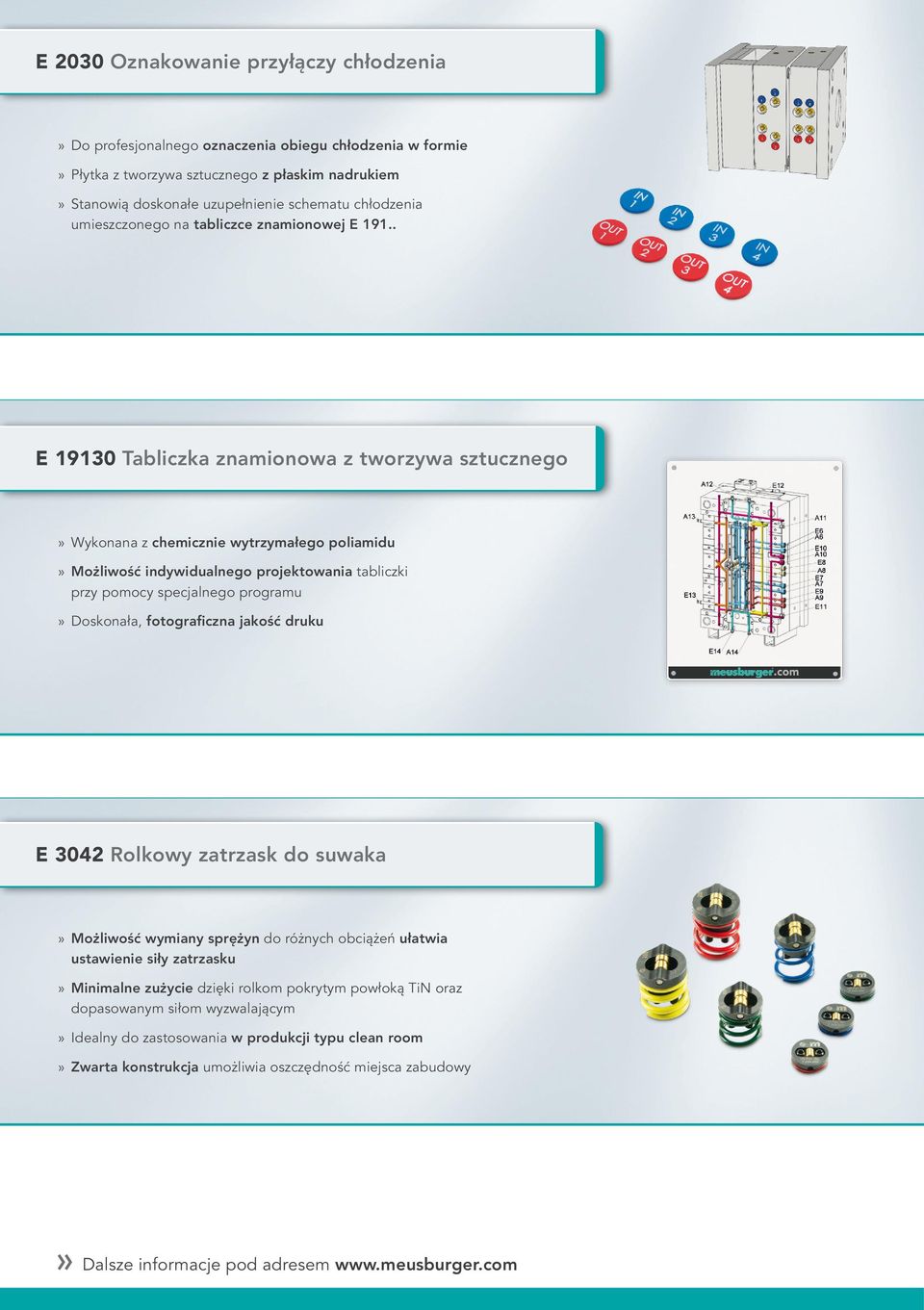 . E 19130 Tabliczka znamionowa z tworzywa sztucznego» Wykonana z chemicznie wytrzymałego poliamidu» Możliwość indywidualnego projektowania tabliczki przy pomocy specjalnego programu» Doskonała,