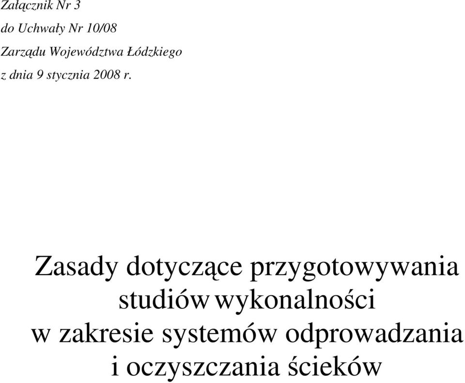 Zasady dotyczące przygotowywania studiów