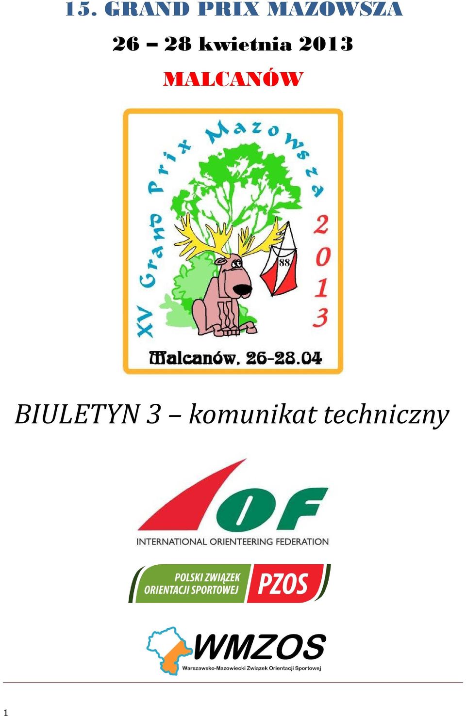 kwietnia MALCANÓW