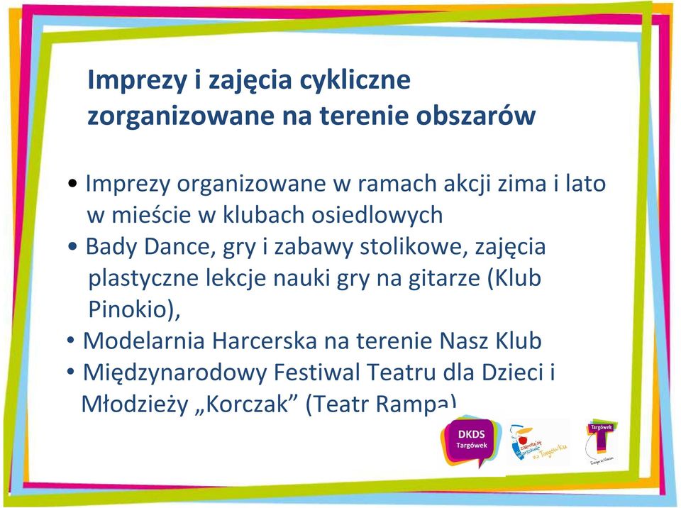 stolikowe, zajęcia plastyczne lekcje nauki gry na gitarze (Klub Pinokio), Modelarnia