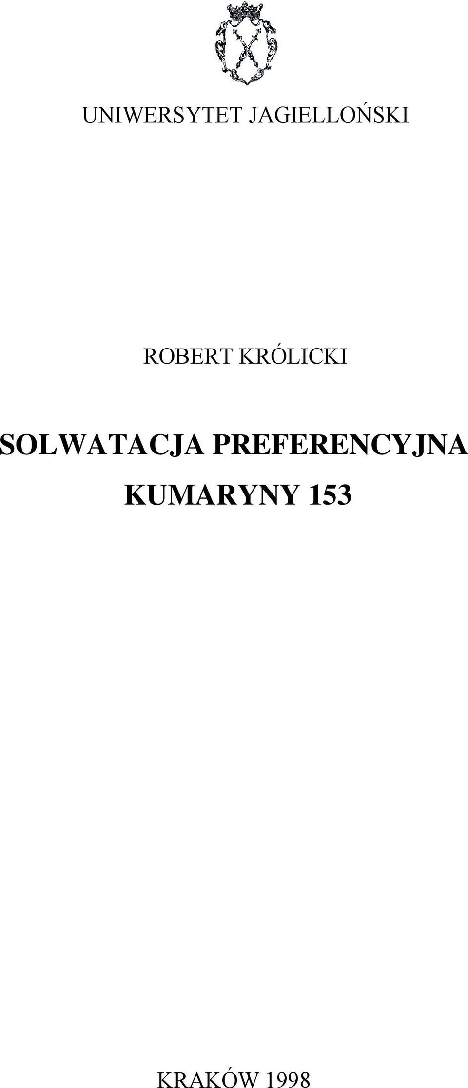 KRÓLICKI SOLWATACJA