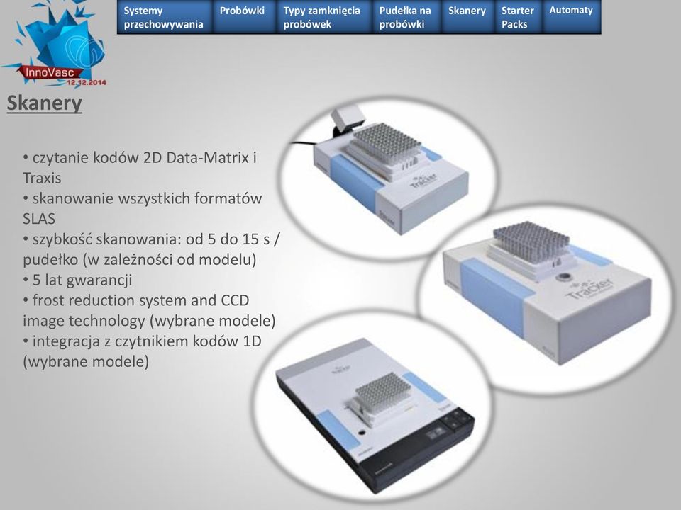 zależności od modelu) 5 lat gwarancji frost reduction system and CCD